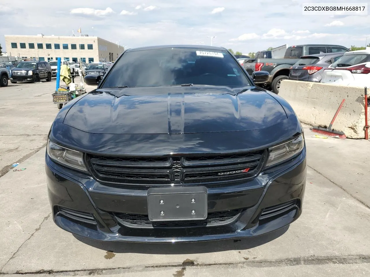 2021 Dodge Charger Sxt VIN: 2C3CDXBG8MH668817 Lot: 70720194