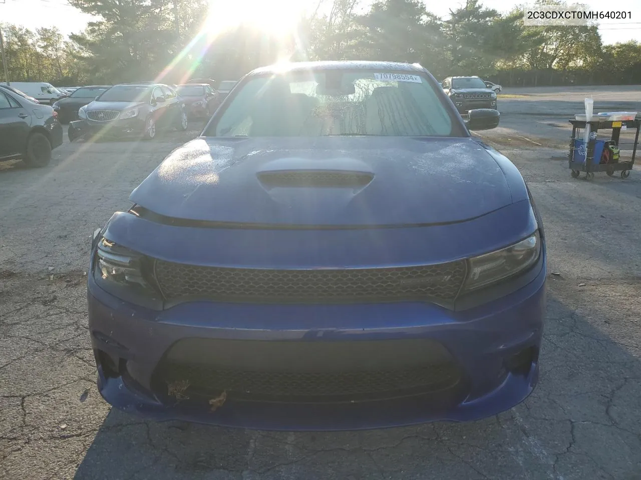 2021 Dodge Charger R/T VIN: 2C3CDXCT0MH640201 Lot: 70798554