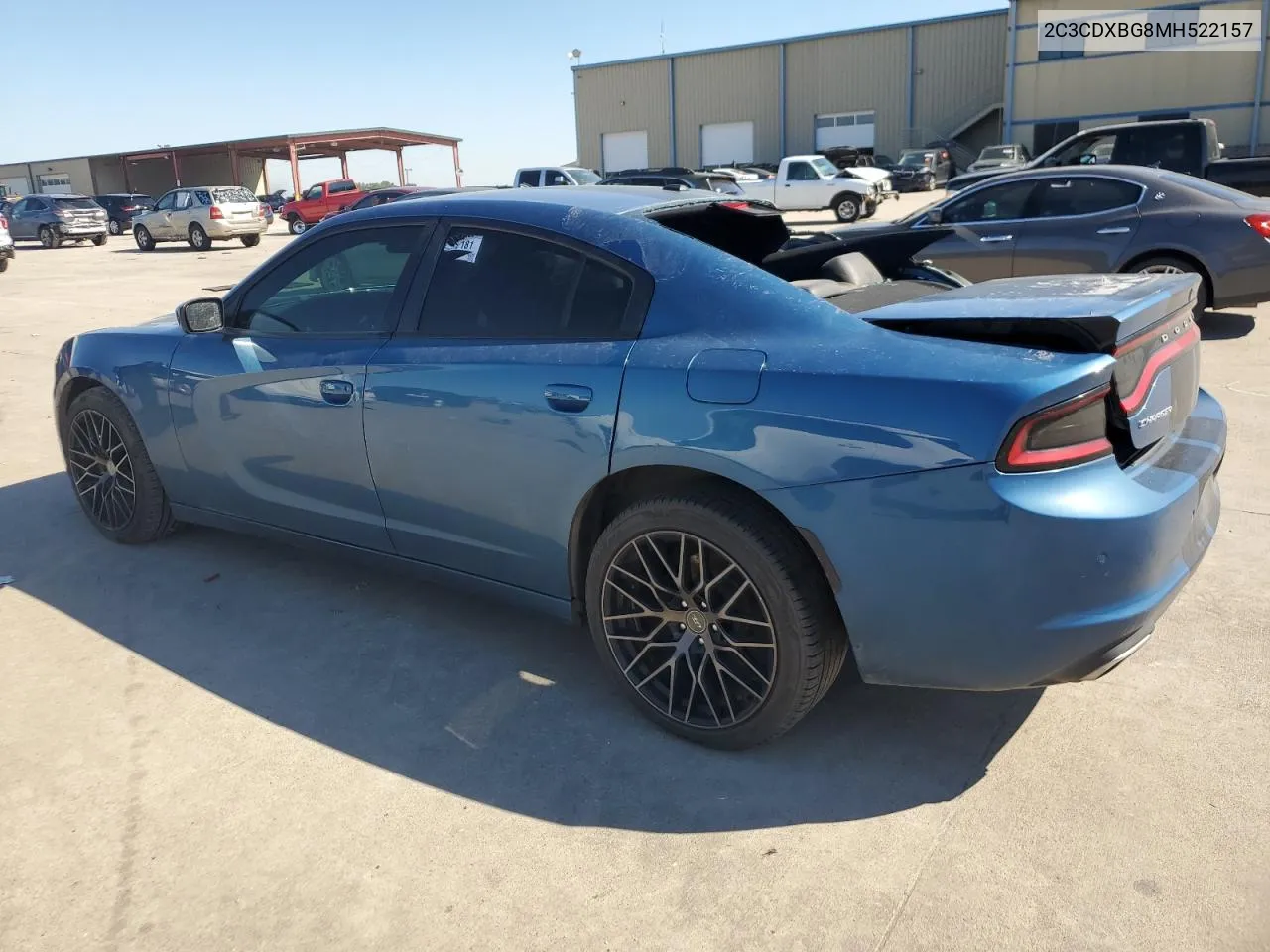 2021 Dodge Charger Sxt VIN: 2C3CDXBG8MH522157 Lot: 70820134