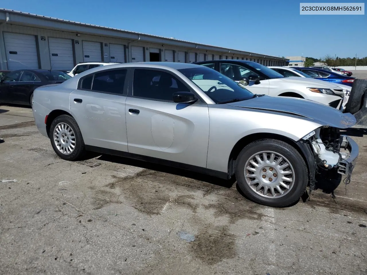 2C3CDXKG8MH562691 2021 Dodge Charger Police