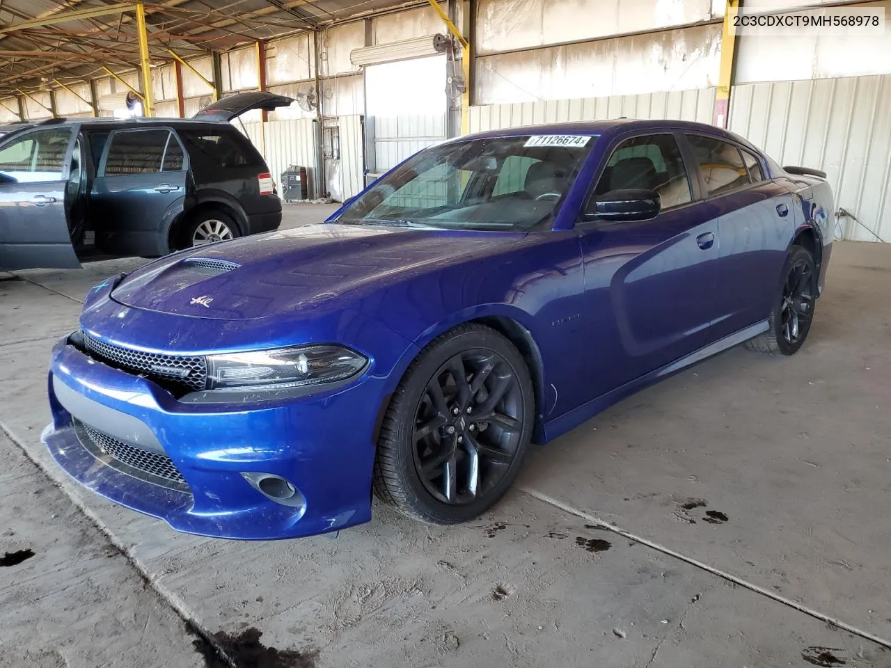 2021 Dodge Charger R/T VIN: 2C3CDXCT9MH568978 Lot: 71126674