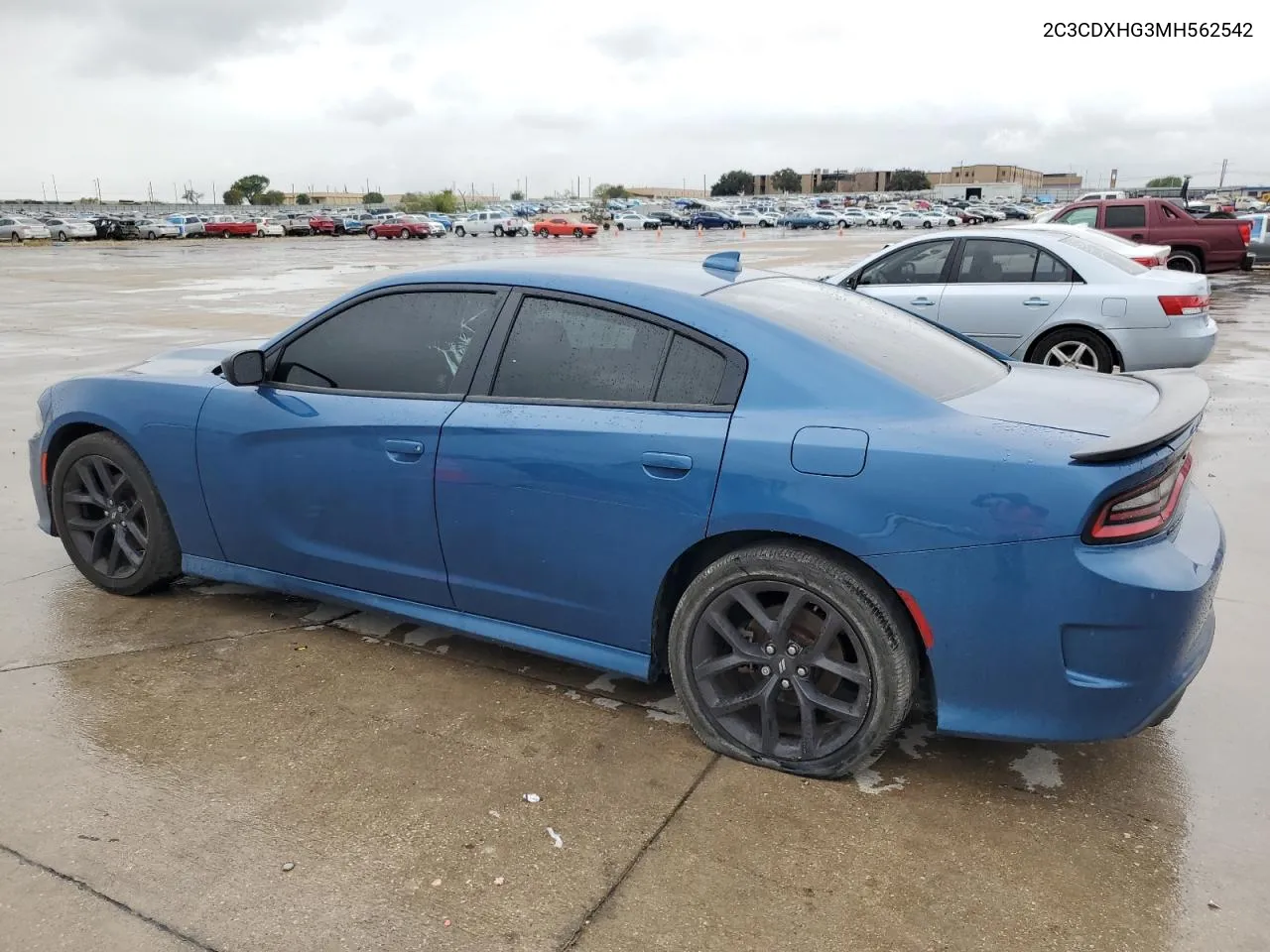 2021 Dodge Charger Gt VIN: 2C3CDXHG3MH562542 Lot: 71227124