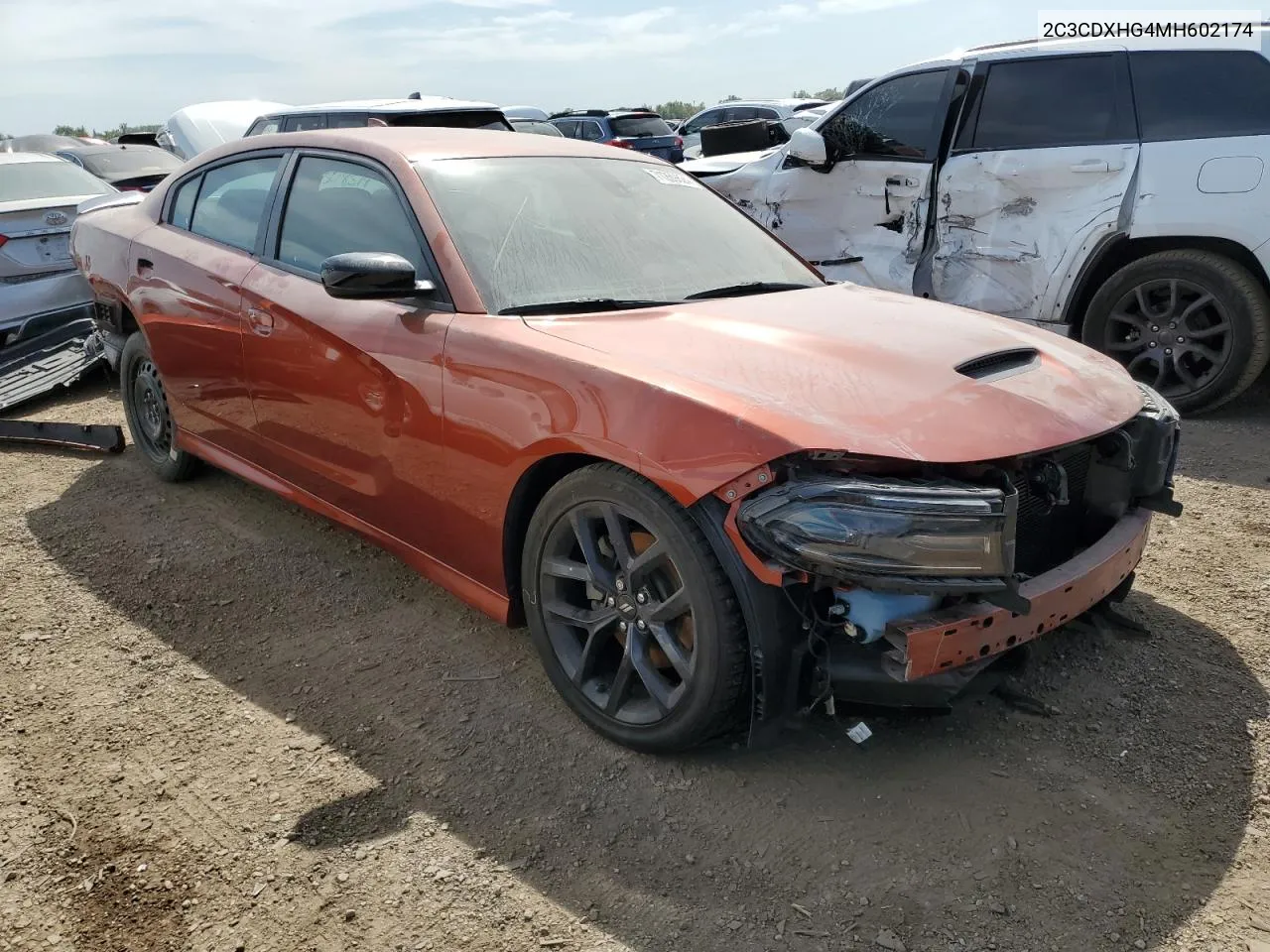 2021 Dodge Charger Gt VIN: 2C3CDXHG4MH602174 Lot: 71269824