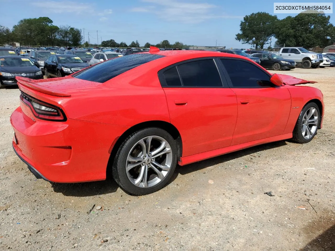 2021 Dodge Charger R/T VIN: 2C3CDXCT6MH584054 Lot: 71707454