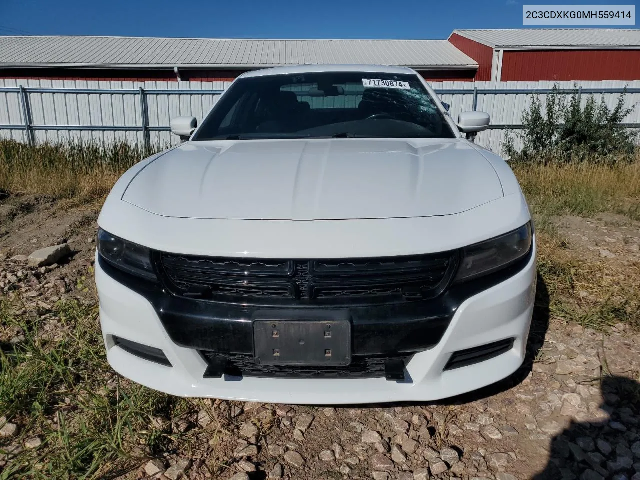 2C3CDXKG0MH559414 2021 Dodge Charger Police