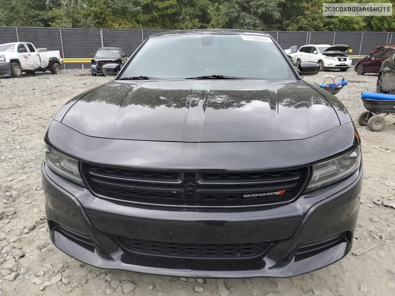 2021 Dodge Charger Sxt VIN: 2C3CDXBG5MH548215 Lot: 71766604