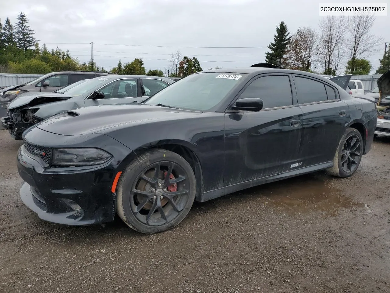 2021 Dodge Charger Gt VIN: 2C3CDXHG1MH525067 Lot: 71778774