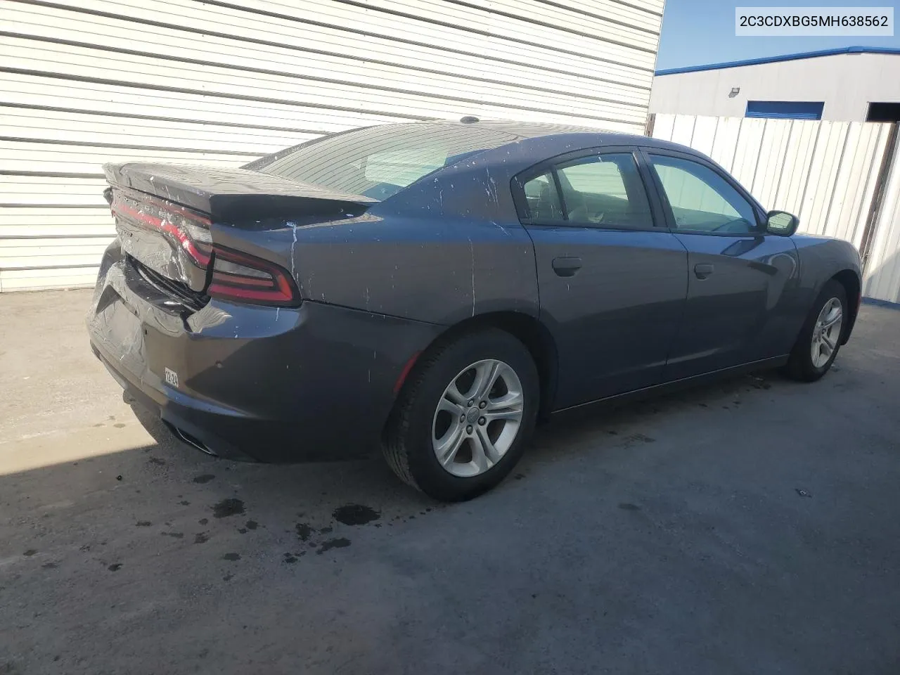 2021 Dodge Charger Sxt VIN: 2C3CDXBG5MH638562 Lot: 71788934