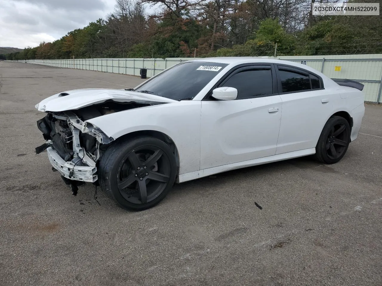 2021 Dodge Charger R/T VIN: 2C3CDXCT4MH522099 Lot: 71805614