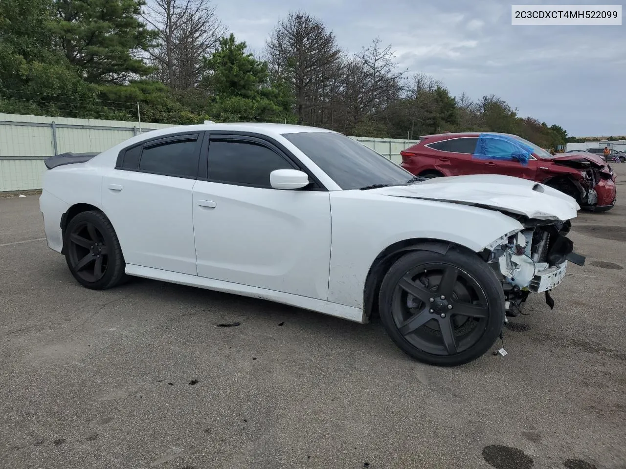 2021 Dodge Charger R/T VIN: 2C3CDXCT4MH522099 Lot: 71805614