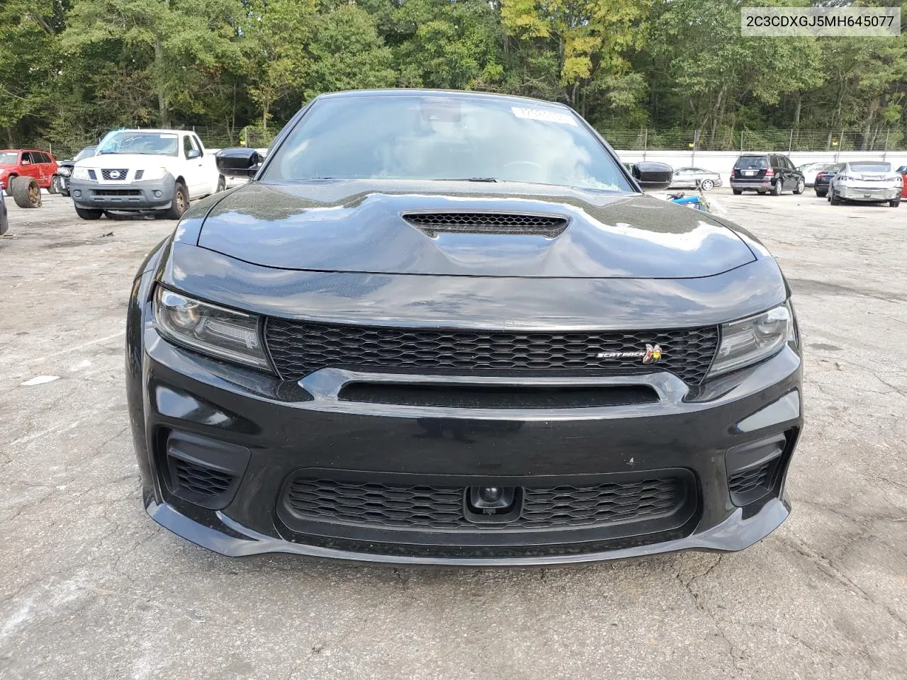 2021 Dodge Charger Scat Pack VIN: 2C3CDXGJ5MH645077 Lot: 72024434