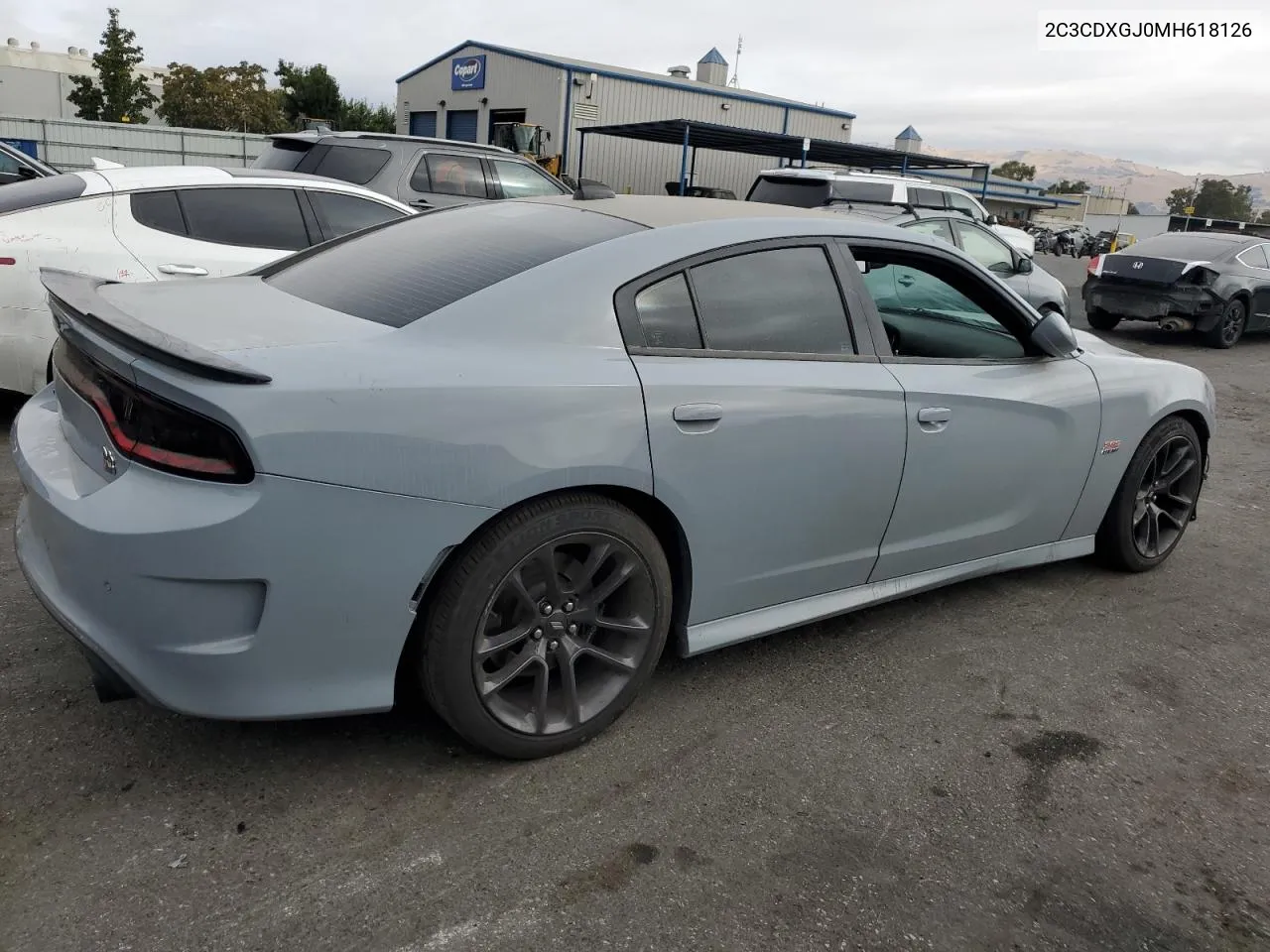 2021 Dodge Charger Scat Pack VIN: 2C3CDXGJ0MH618126 Lot: 72072204