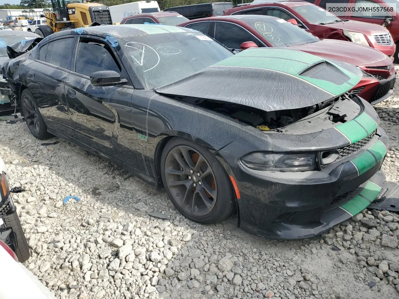 2021 Dodge Charger Scat Pack VIN: 2C3CDXGJ0MH557568 Lot: 72194204