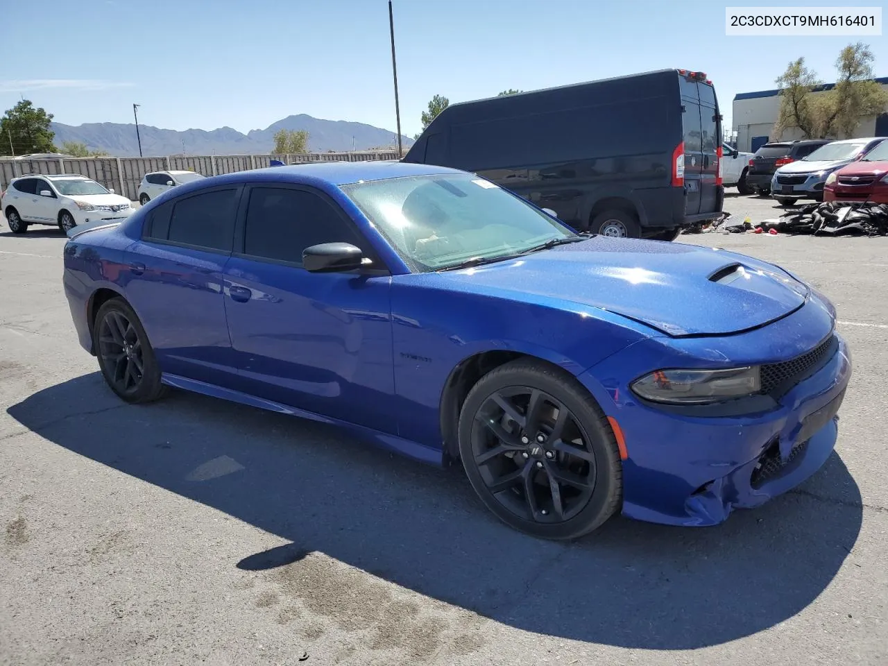 2021 Dodge Charger R/T VIN: 2C3CDXCT9MH616401 Lot: 72651034