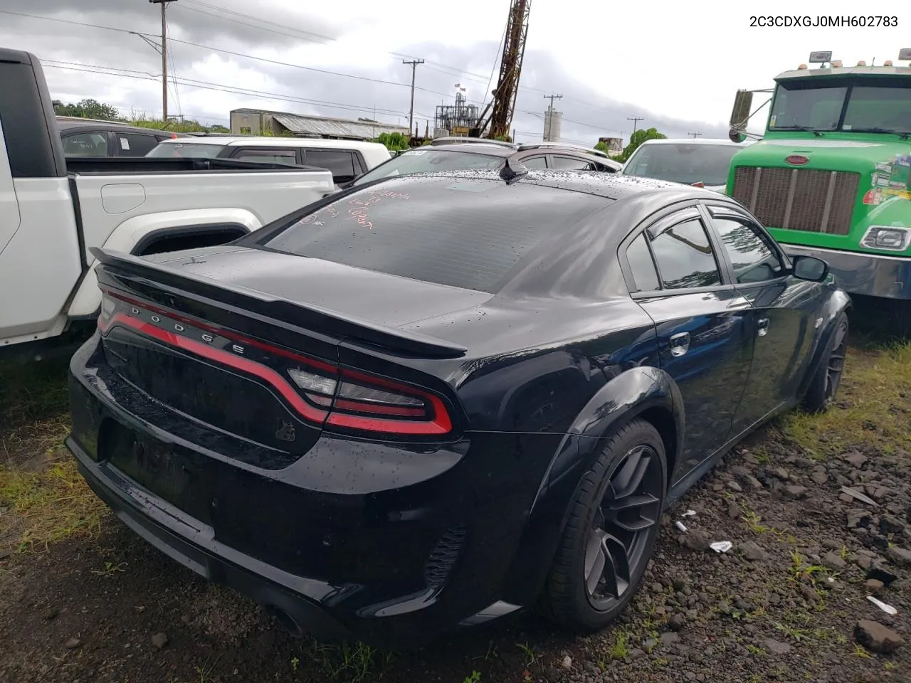 2021 Dodge Charger Scat Pack VIN: 2C3CDXGJ0MH602783 Lot: 72753684