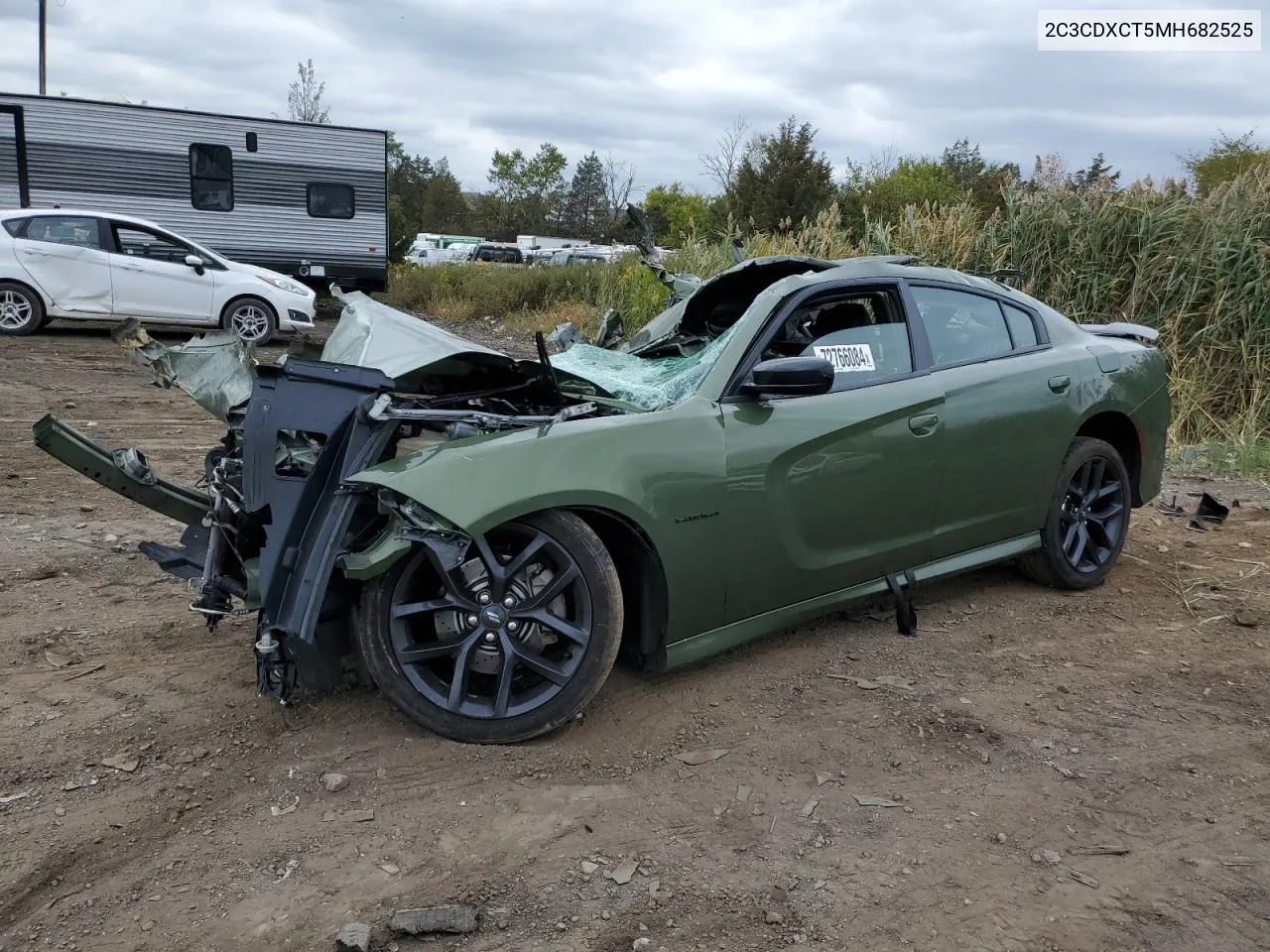 2021 Dodge Charger R/T VIN: 2C3CDXCT5MH682525 Lot: 72766084