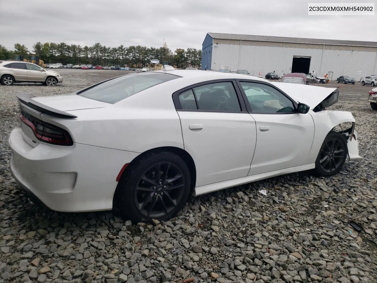 2021 Dodge Charger Gt VIN: 2C3CDXMGXMH540902 Lot: 73042564