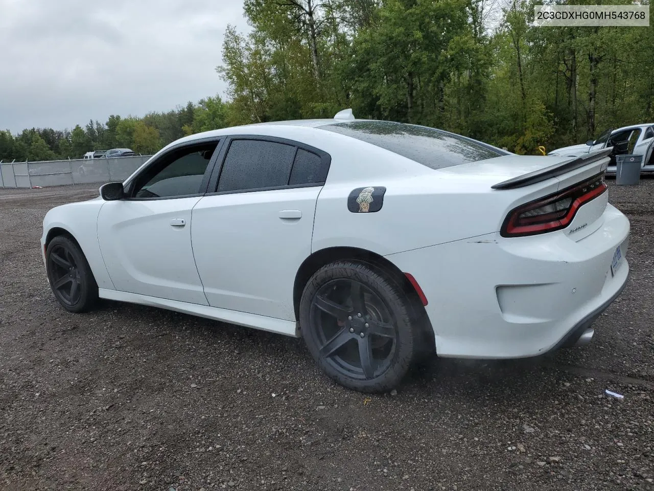 2021 Dodge Charger Gt VIN: 2C3CDXHG0MH543768 Lot: 73056194