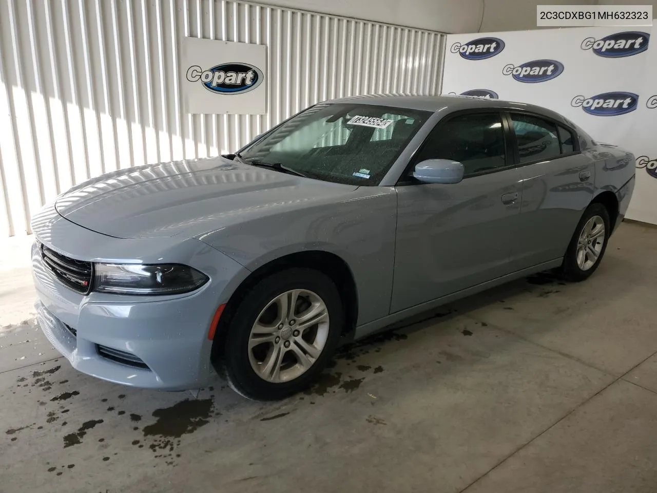 2021 Dodge Charger Sxt VIN: 2C3CDXBG1MH632323 Lot: 73245564