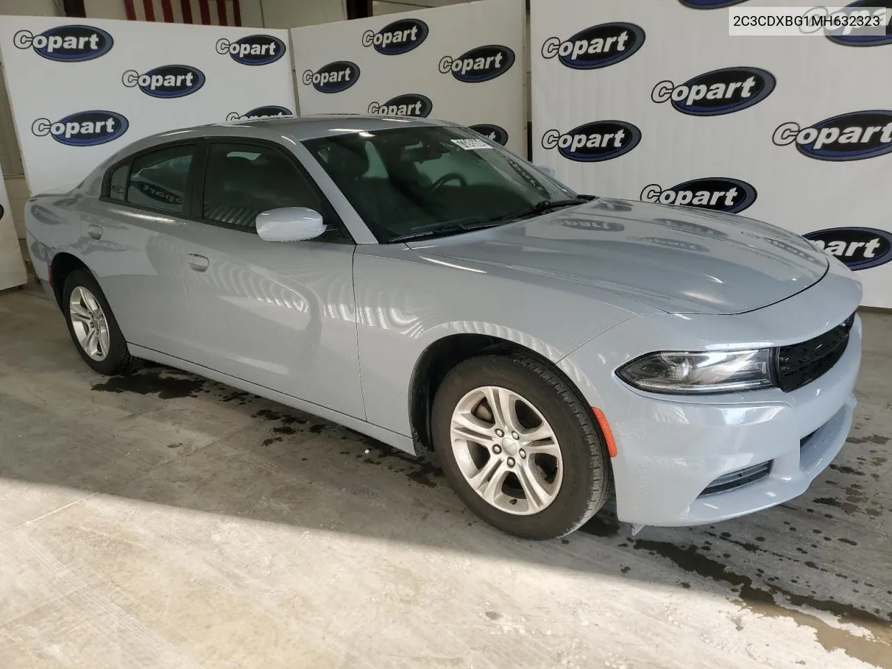 2021 Dodge Charger Sxt VIN: 2C3CDXBG1MH632323 Lot: 73245564