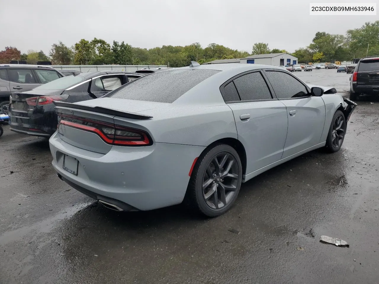 2021 Dodge Charger Sxt VIN: 2C3CDXBG9MH633946 Lot: 73463324