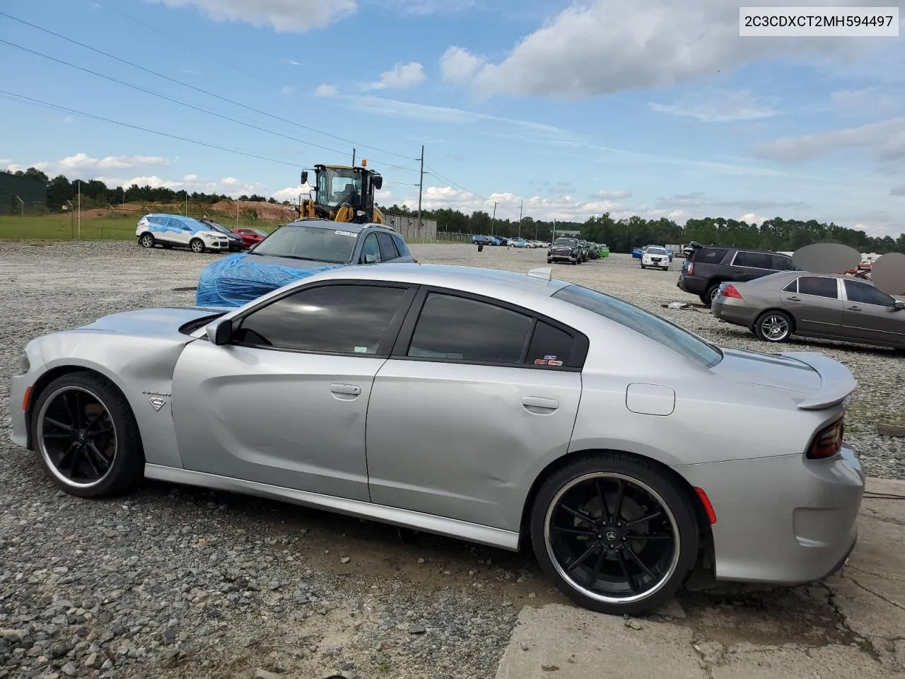 2021 Dodge Charger R/T VIN: 2C3CDXCT2MH594497 Lot: 73482224