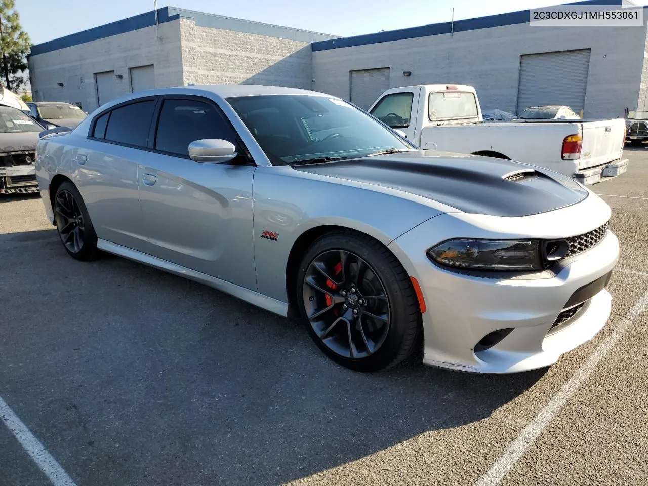 2021 Dodge Charger Scat Pack VIN: 2C3CDXGJ1MH553061 Lot: 73600484