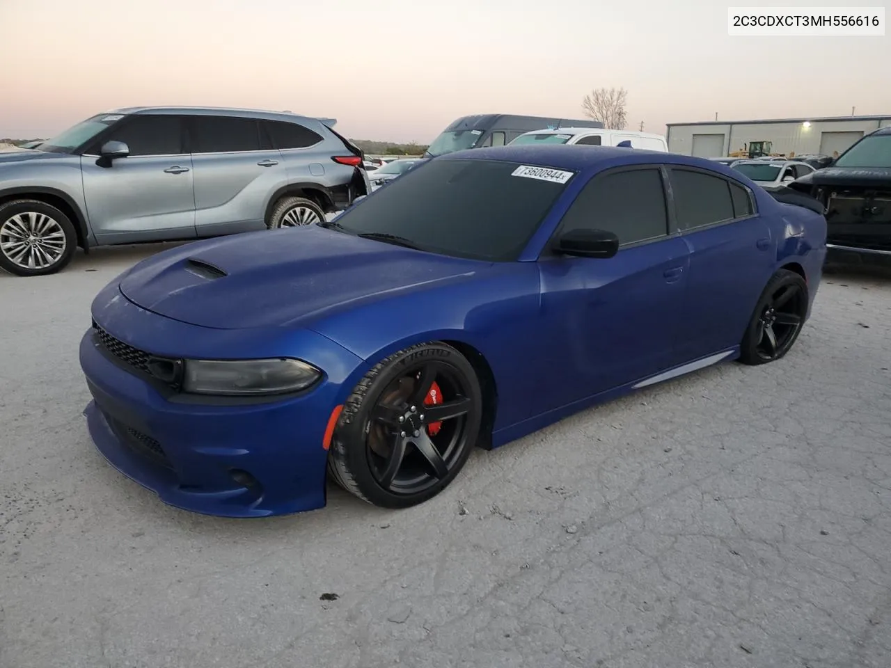 2021 Dodge Charger R/T VIN: 2C3CDXCT3MH556616 Lot: 73600944