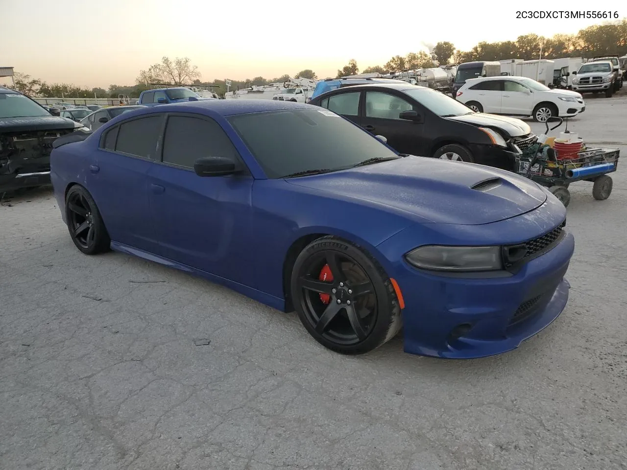 2021 Dodge Charger R/T VIN: 2C3CDXCT3MH556616 Lot: 73600944