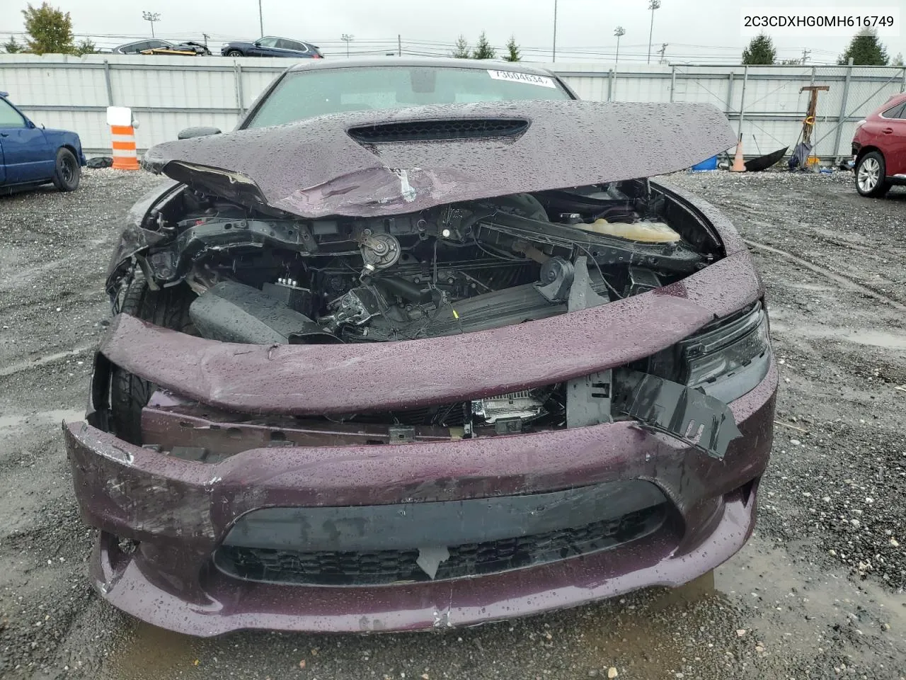 2C3CDXHG0MH616749 2021 Dodge Charger Gt