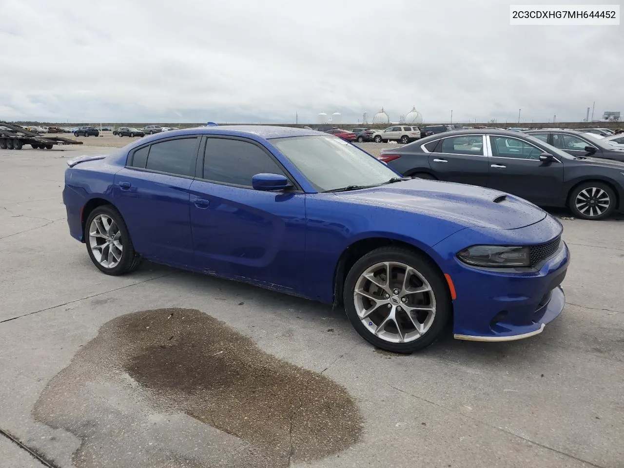 2021 Dodge Charger Gt VIN: 2C3CDXHG7MH644452 Lot: 74181844