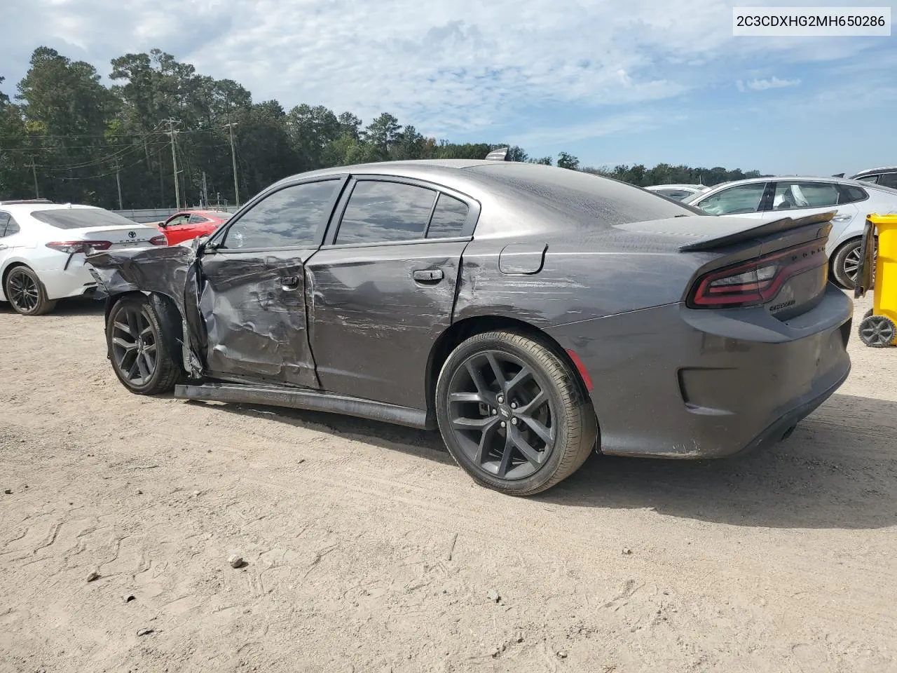 2021 Dodge Charger Gt VIN: 2C3CDXHG2MH650286 Lot: 74305494