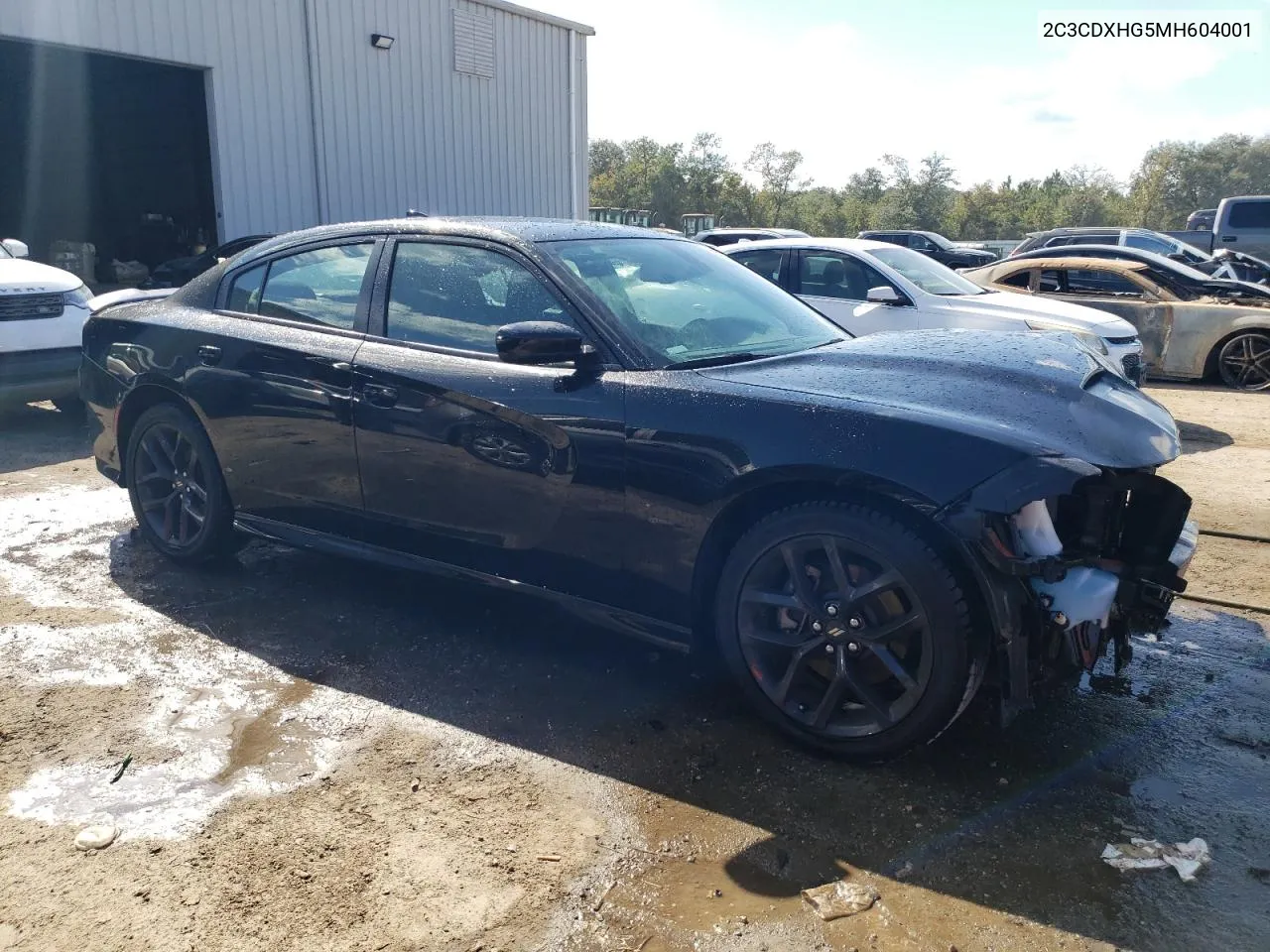 2021 Dodge Charger Gt VIN: 2C3CDXHG5MH604001 Lot: 74328213