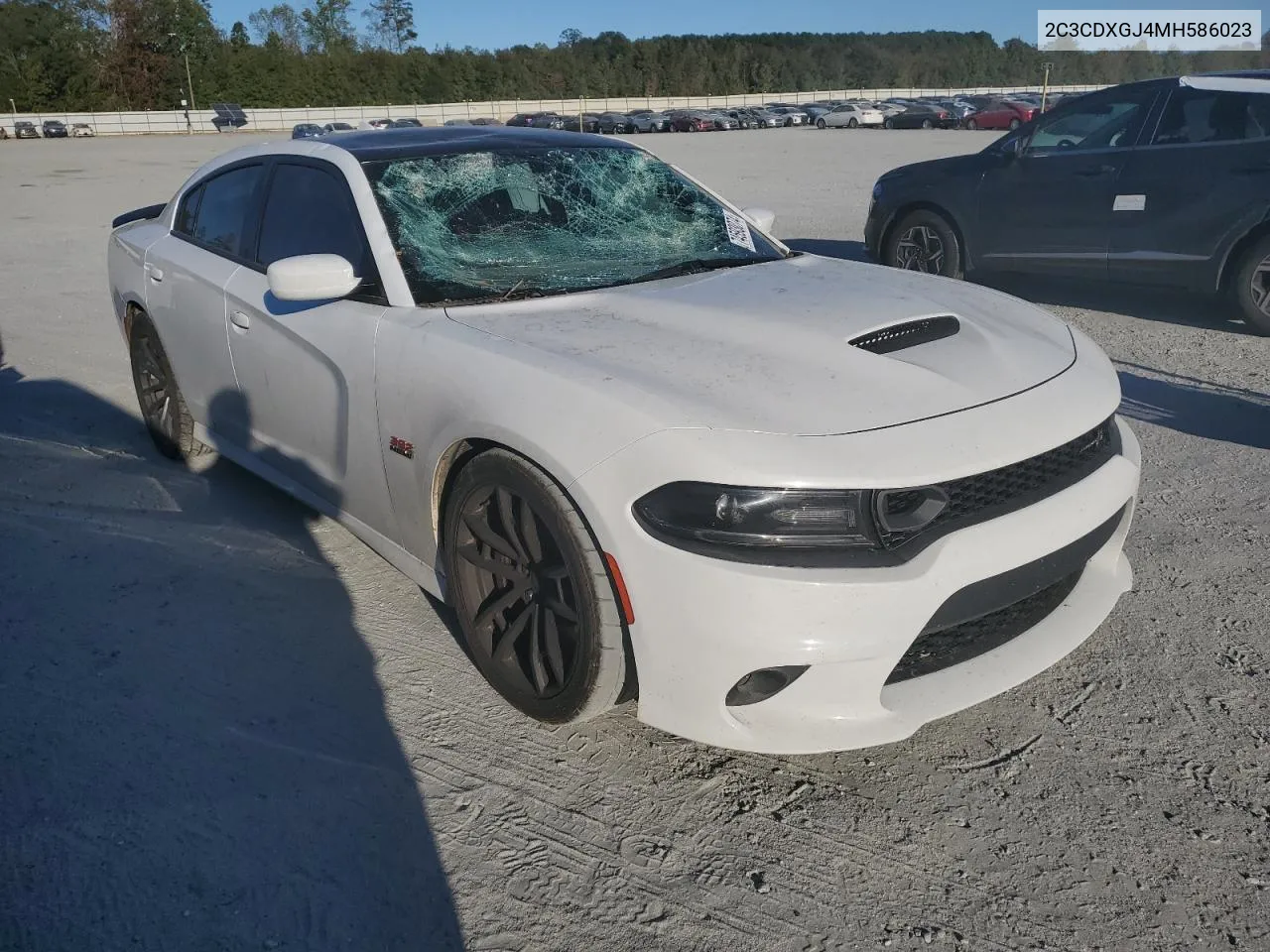 2021 Dodge Charger Scat Pack VIN: 2C3CDXGJ4MH586023 Lot: 74593074