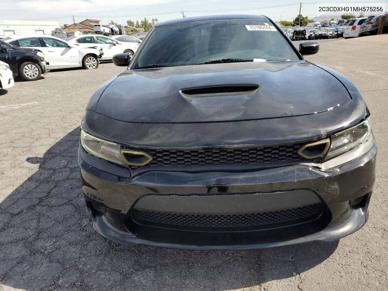 2021 Dodge Charger Gt VIN: 2C3CDXHG1MH575256 Lot: 75186444