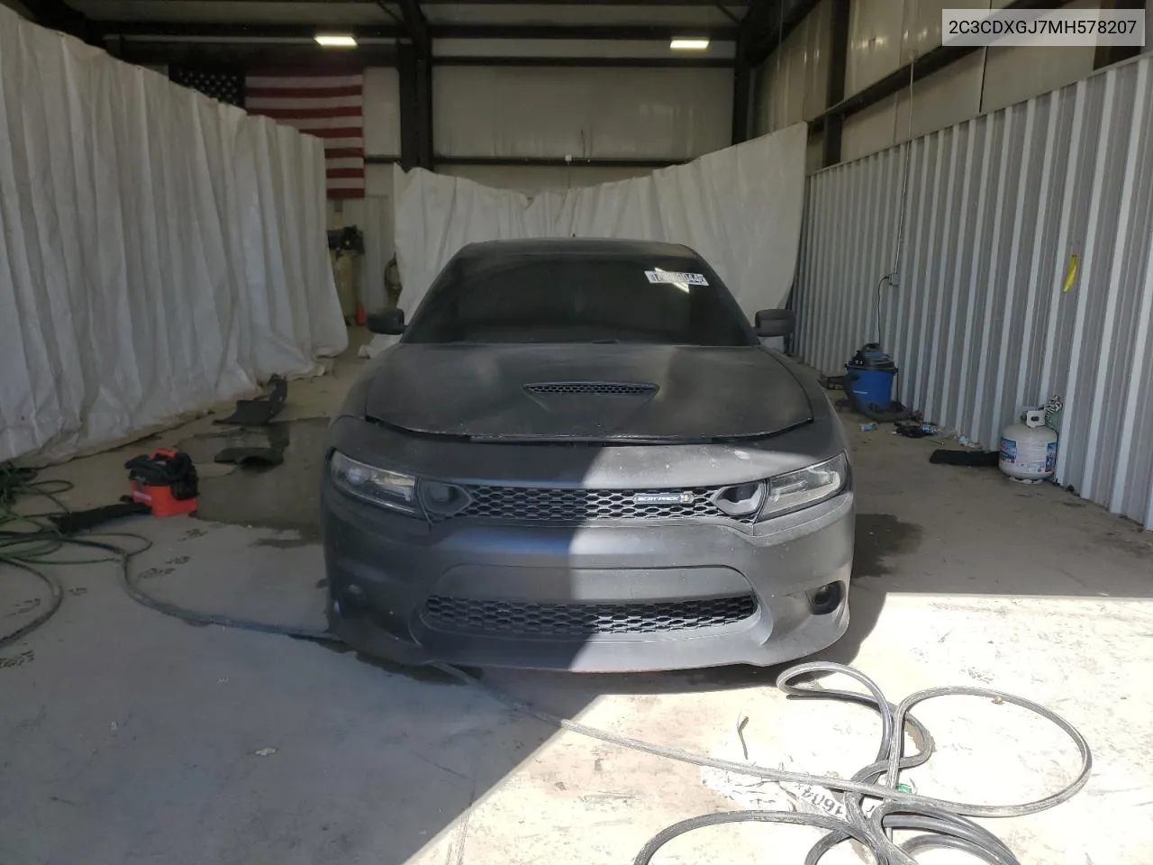 2021 Dodge Charger Scat Pack VIN: 2C3CDXGJ7MH578207 Lot: 75859044