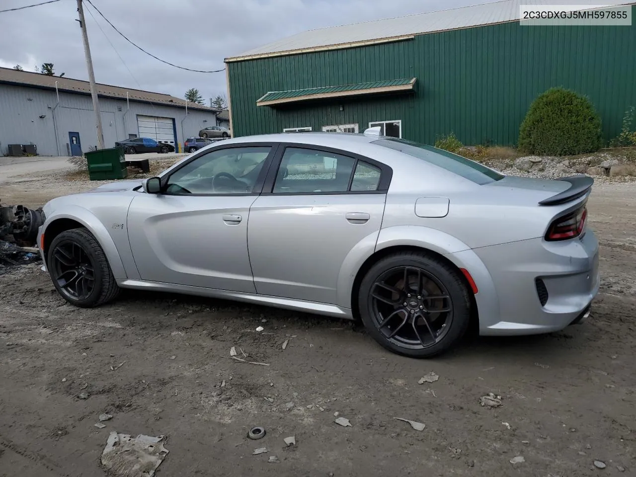 2021 Dodge Charger Scat Pack VIN: 2C3CDXGJ5MH597855 Lot: 76402524