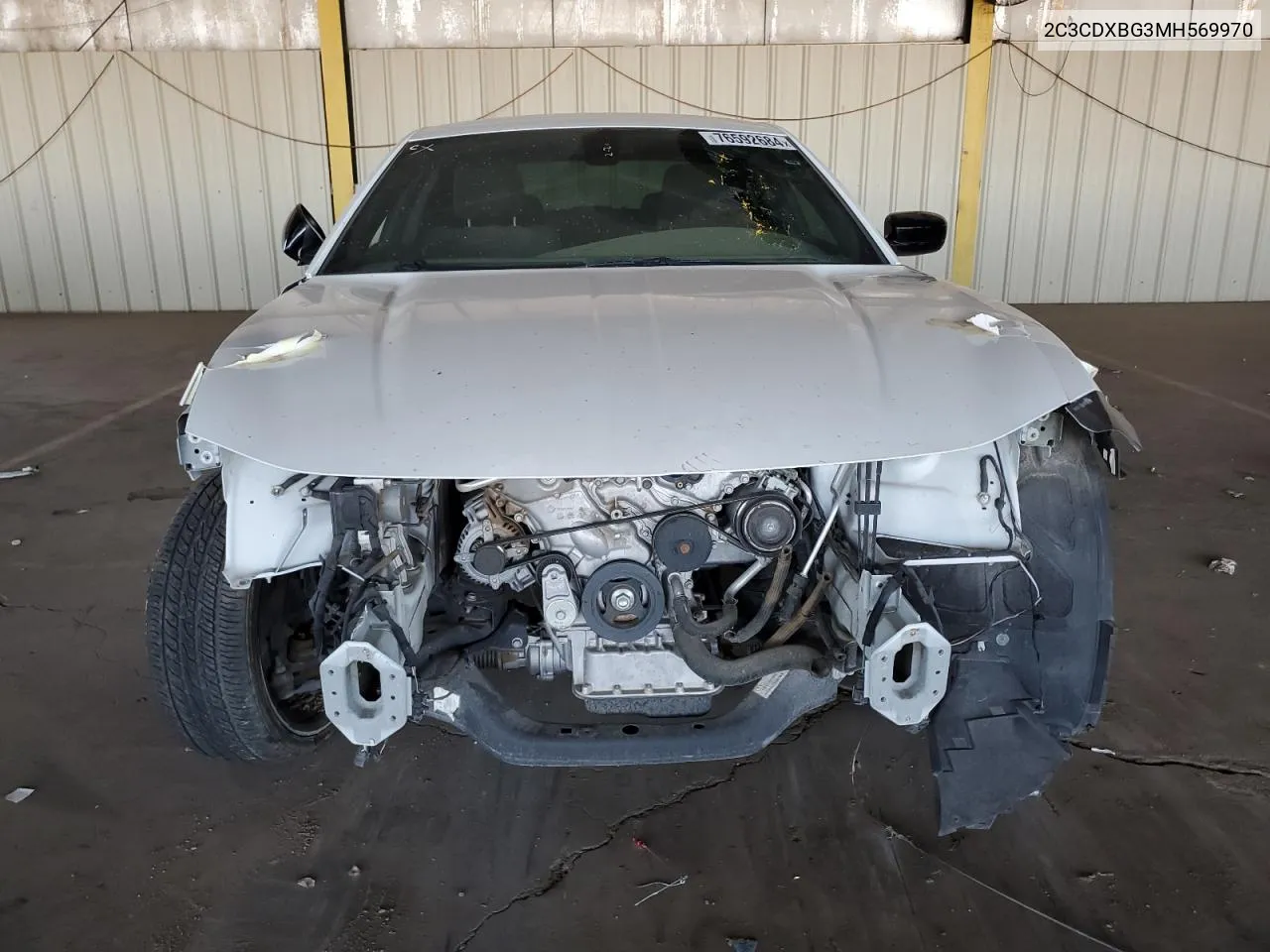 2021 Dodge Charger Sxt VIN: 2C3CDXBG3MH569970 Lot: 76592684