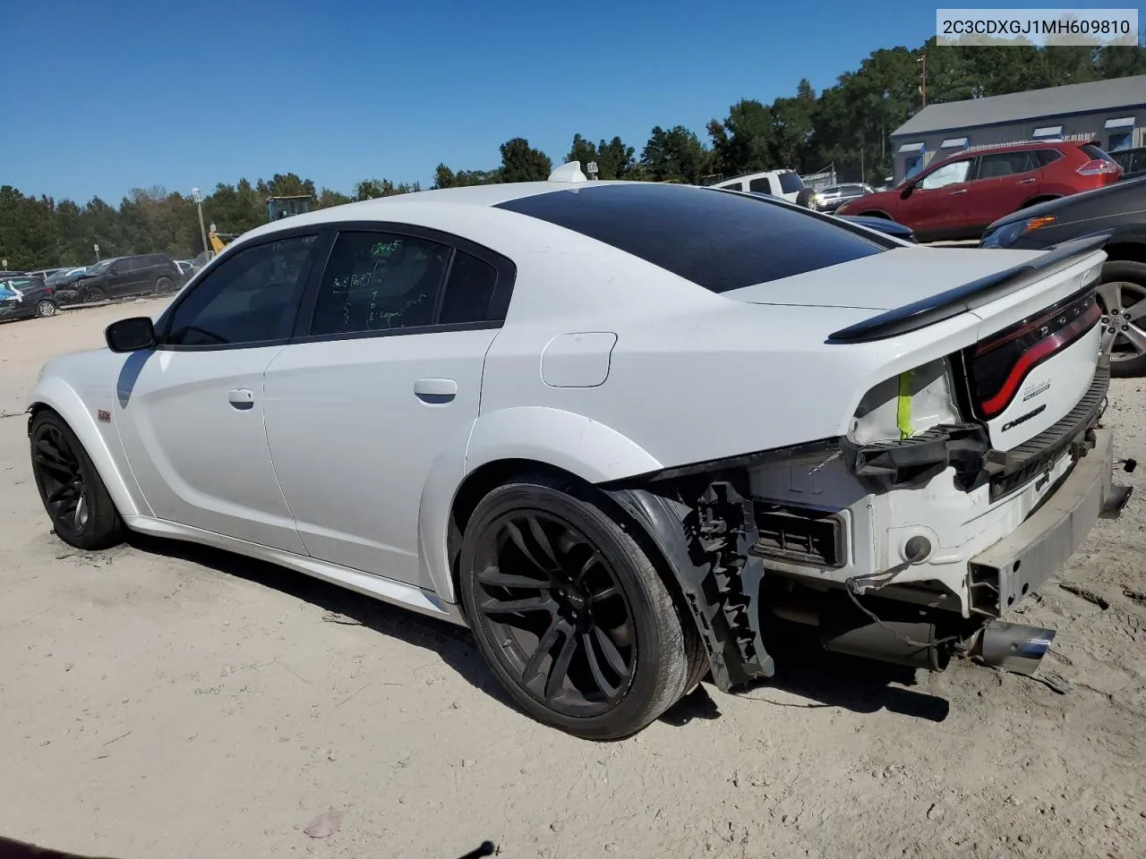 2021 Dodge Charger Scat Pack VIN: 2C3CDXGJ1MH609810 Lot: 76781544