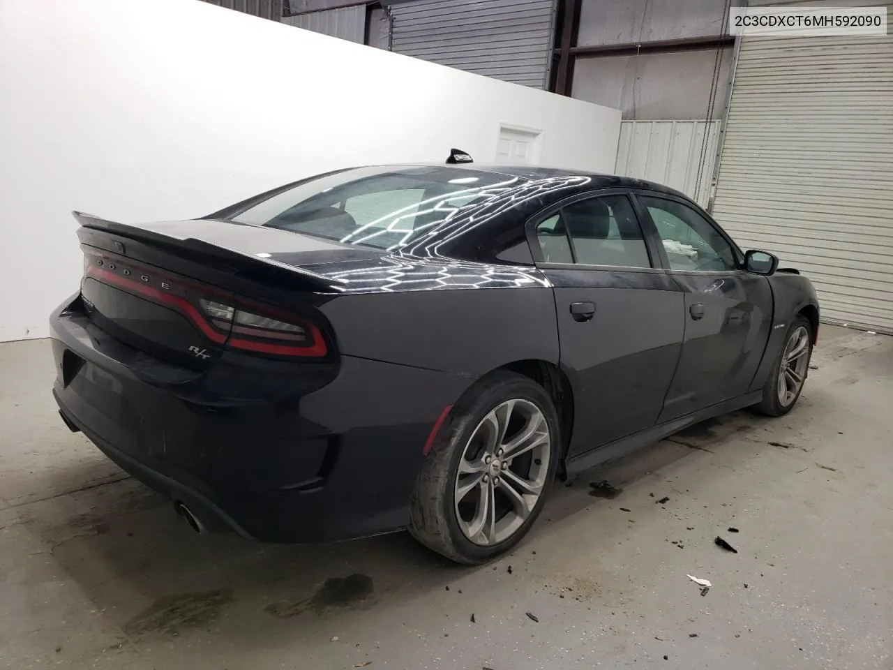 2021 Dodge Charger R/T VIN: 2C3CDXCT6MH592090 Lot: 77132744