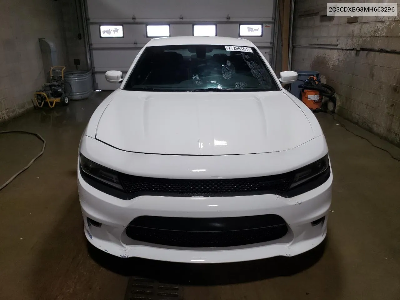 2021 Dodge Charger Sxt VIN: 2C3CDXBG3MH663296 Lot: 77264154