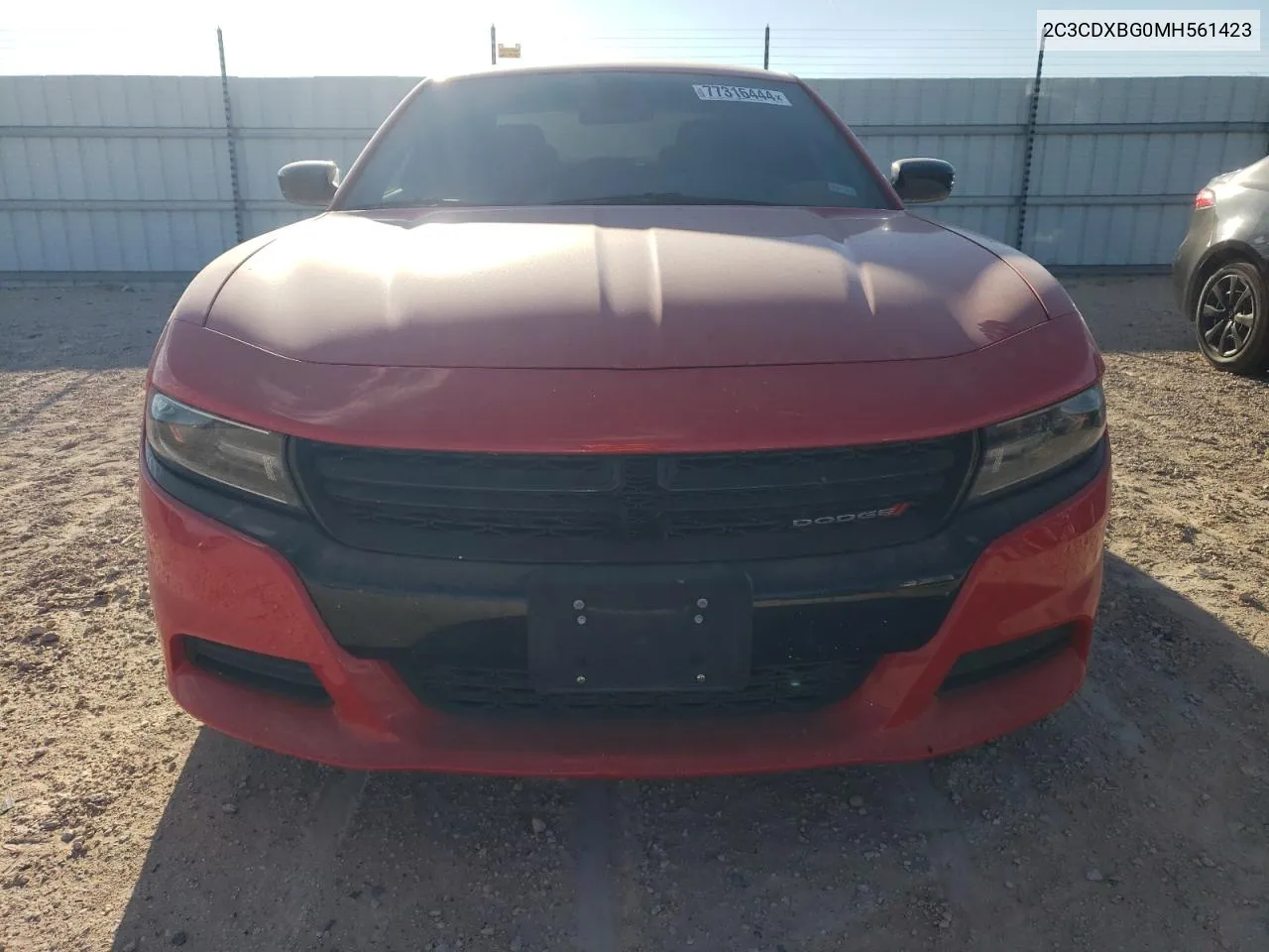 2021 Dodge Charger Sxt VIN: 2C3CDXBG0MH561423 Lot: 77316444