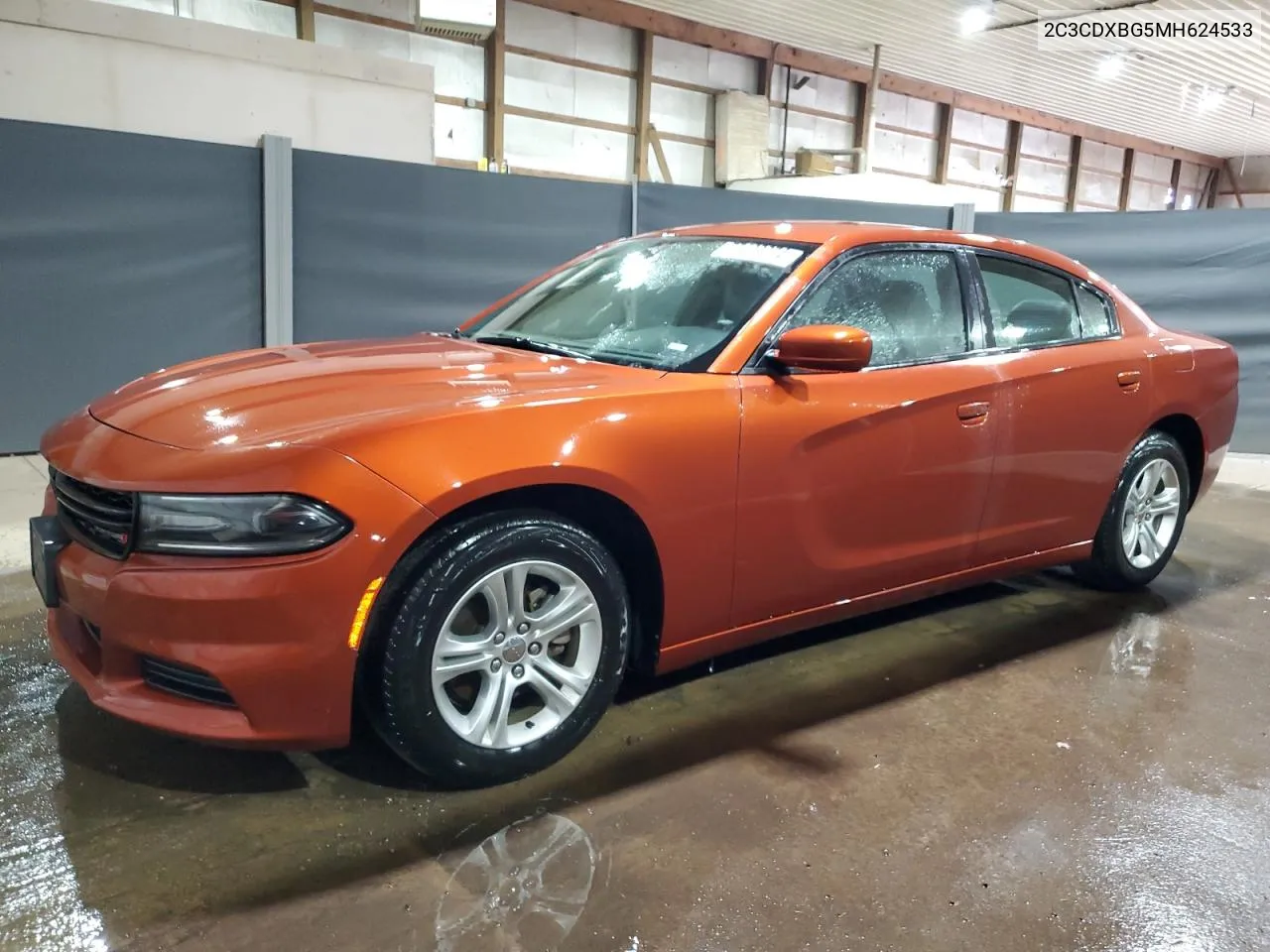 2021 Dodge Charger Sxt VIN: 2C3CDXBG5MH624533 Lot: 77429274