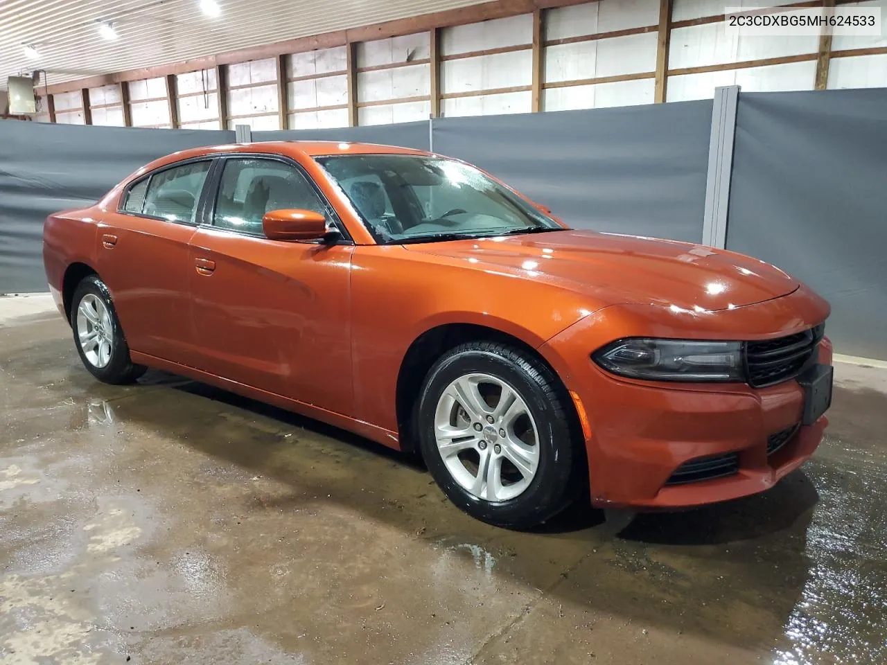 2021 Dodge Charger Sxt VIN: 2C3CDXBG5MH624533 Lot: 77429274