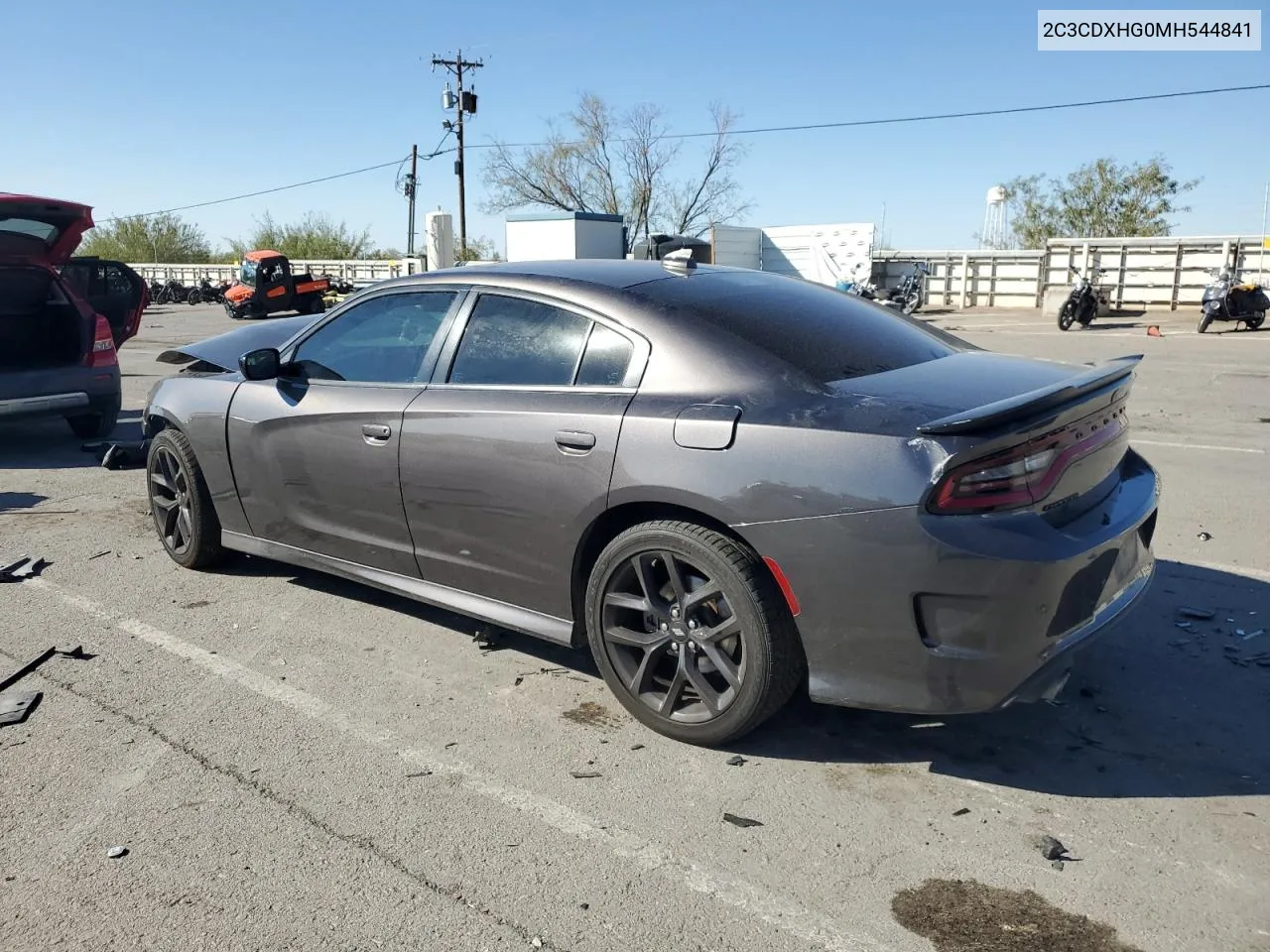 2021 Dodge Charger Gt VIN: 2C3CDXHG0MH544841 Lot: 77628324