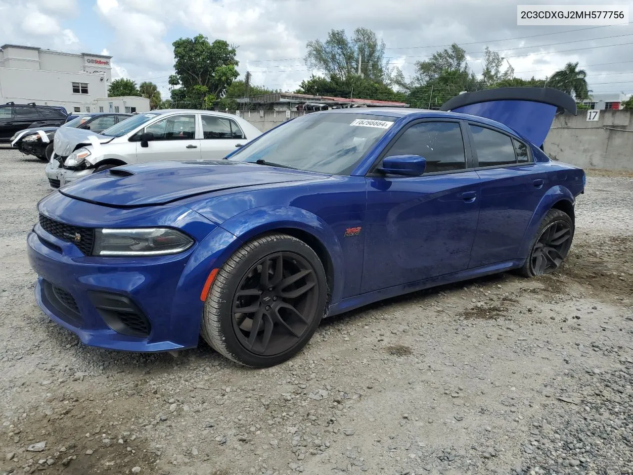 2021 Dodge Charger Scat Pack VIN: 2C3CDXGJ2MH577756 Lot: 78298884