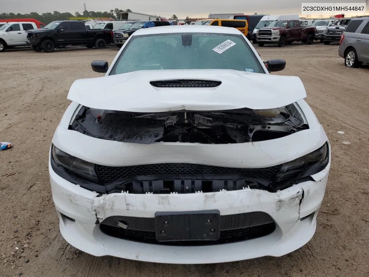 2021 Dodge Charger Gt VIN: 2C3CDXHG1MH544847 Lot: 78306634