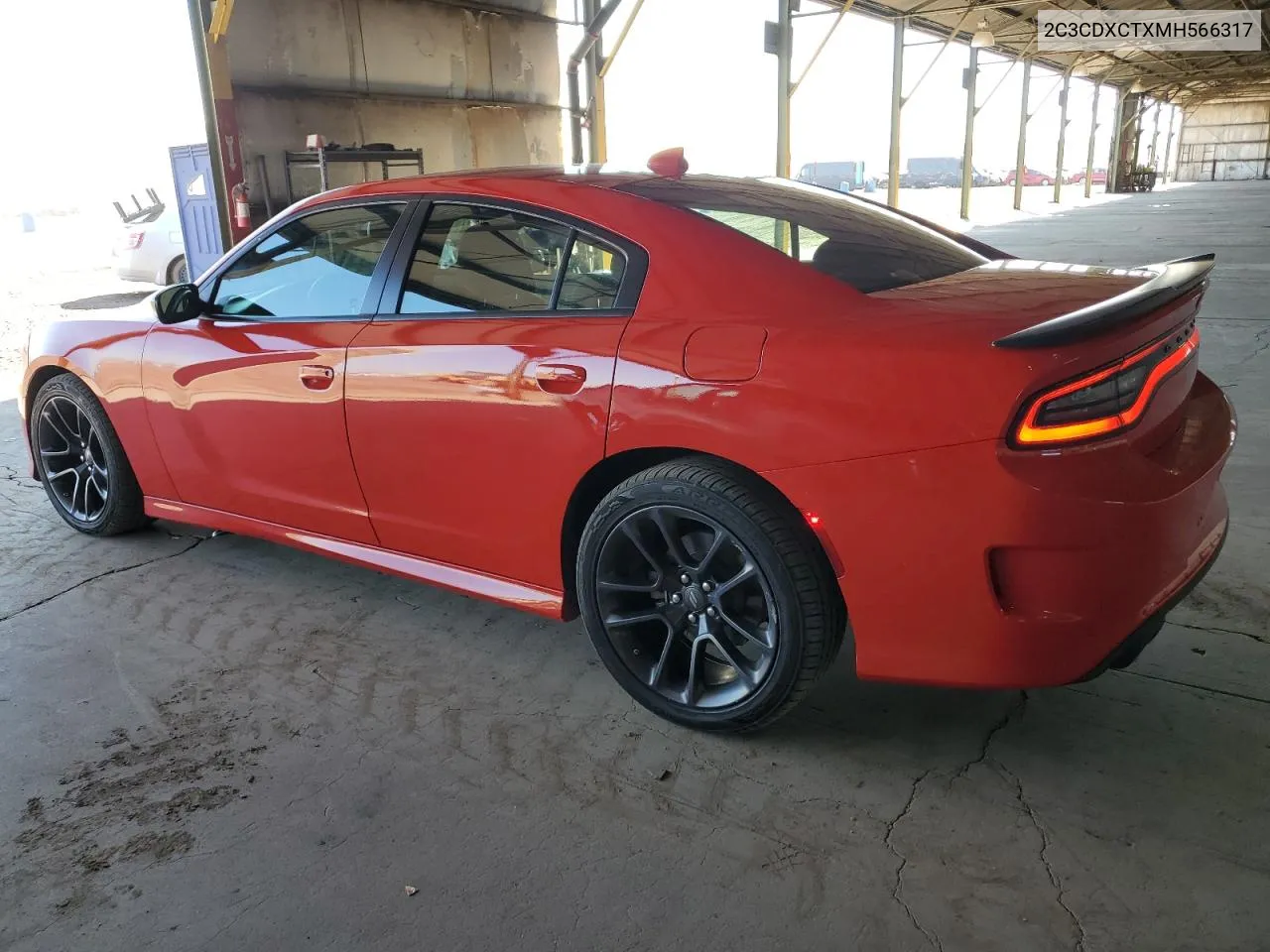 2021 Dodge Charger R/T VIN: 2C3CDXCTXMH566317 Lot: 78454664