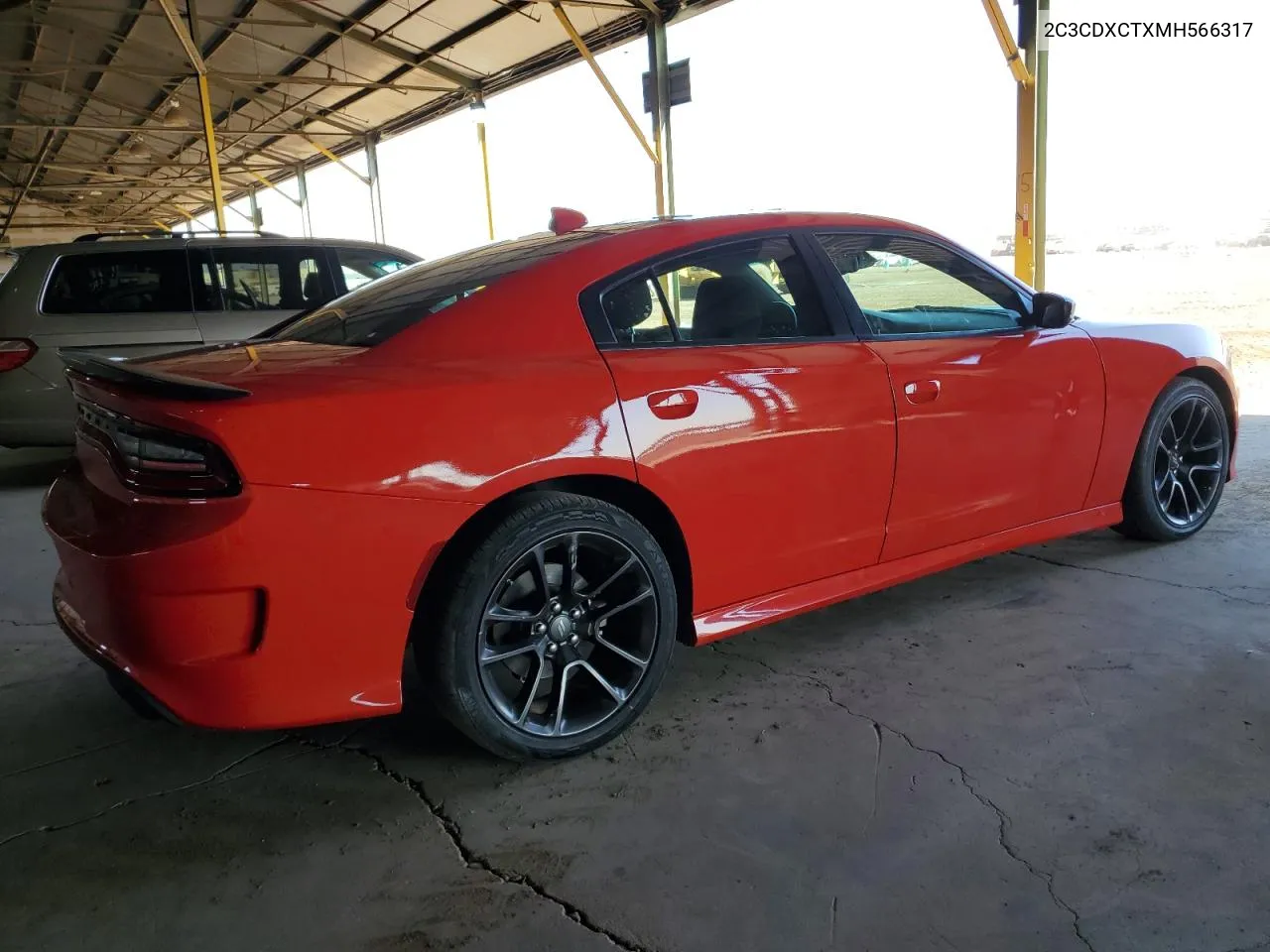 2021 Dodge Charger R/T VIN: 2C3CDXCTXMH566317 Lot: 78454664