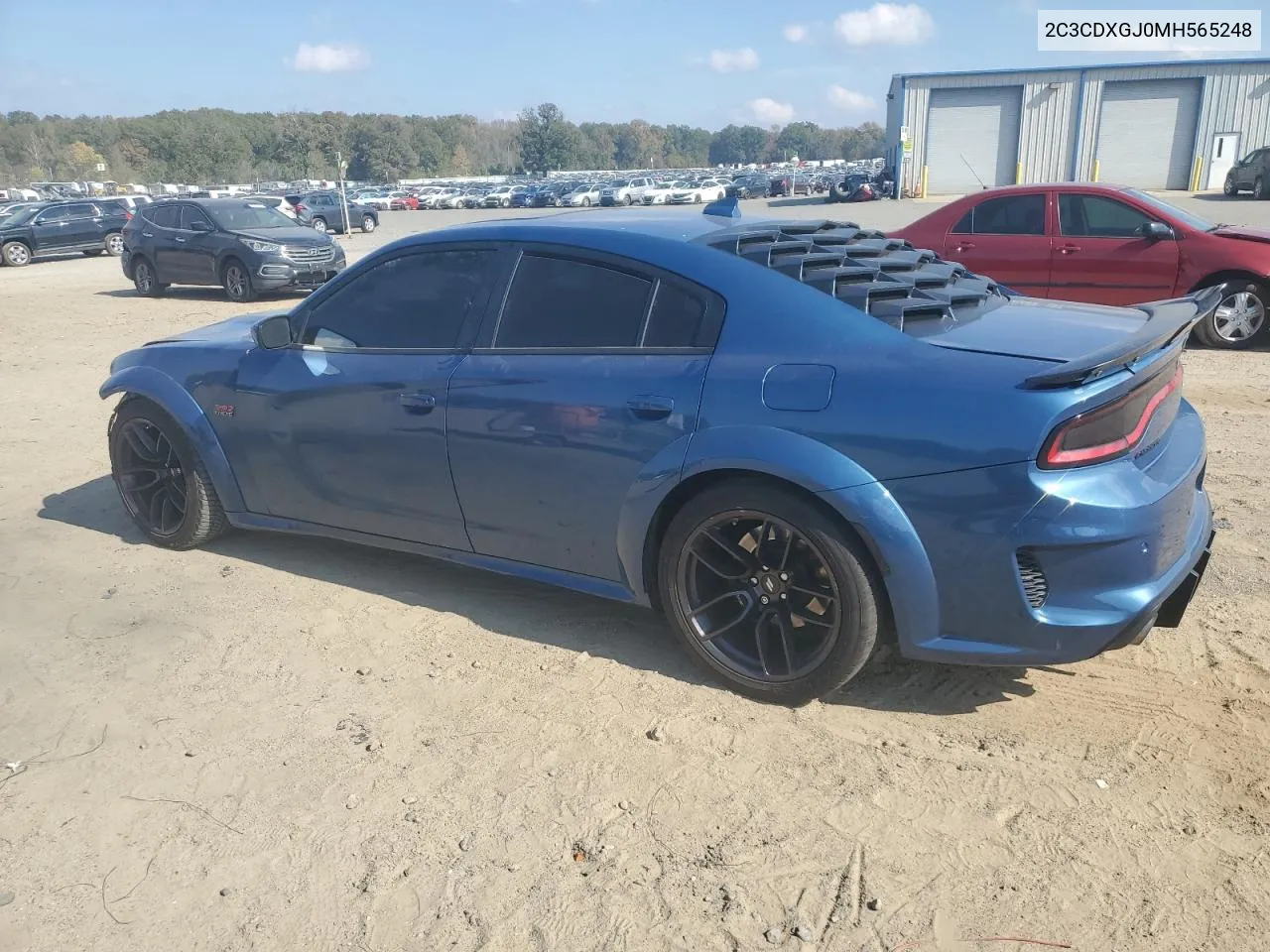 2021 Dodge Charger Scat Pack VIN: 2C3CDXGJ0MH565248 Lot: 78486604